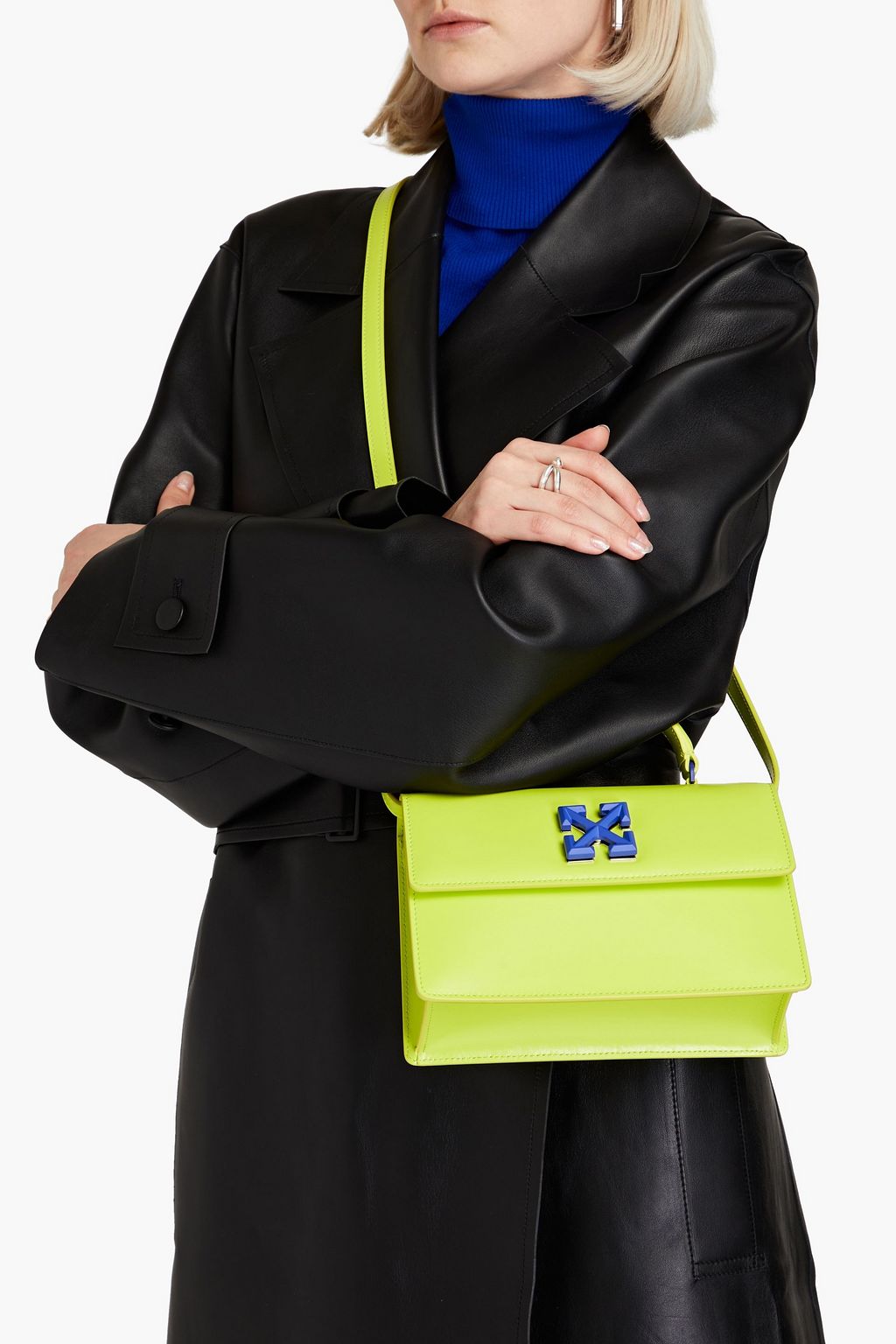 OFF-WHITE™ Jitney 1.4 leather tote
