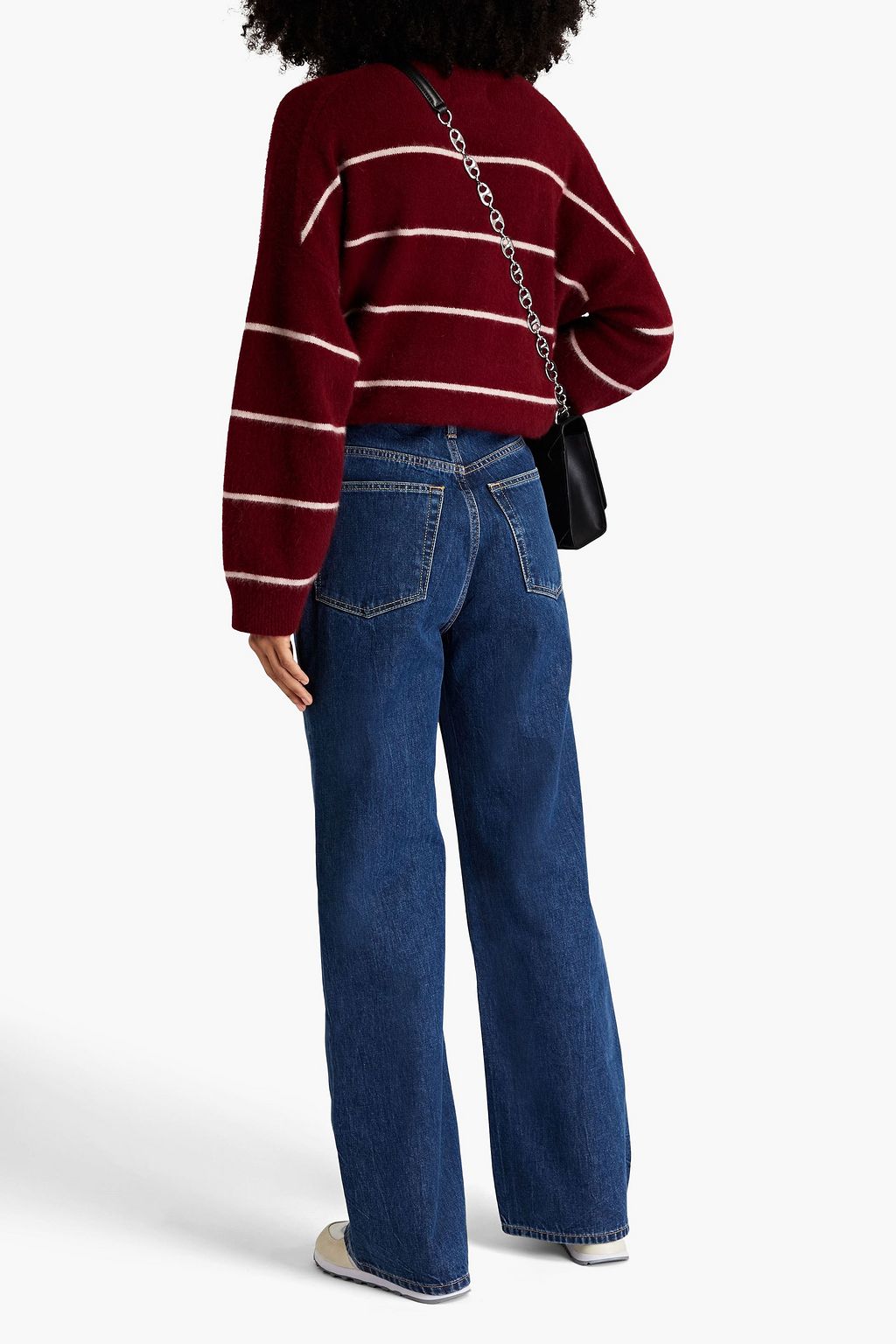 RE/DONE 하이라이즈 와이드 레그 진 최대 70 세일 THE