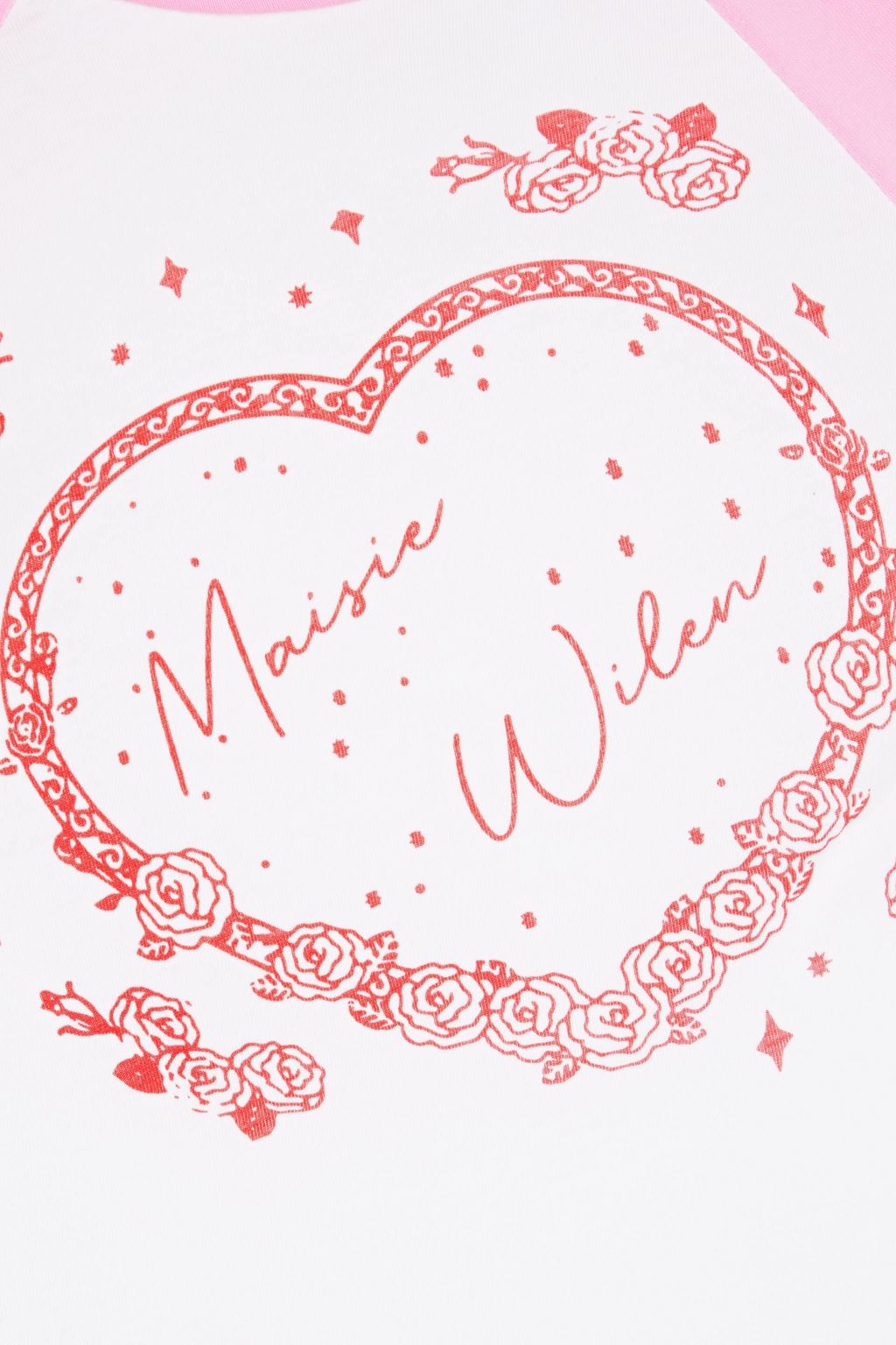 MAISIE WILEN تيشيرت من الجيرسيه بلونين مزين بطبعات