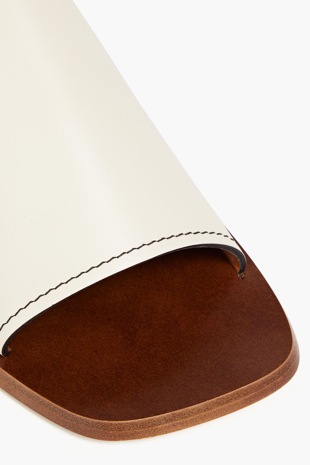 BALLY 오페라 가죽 슬라이드 샌들