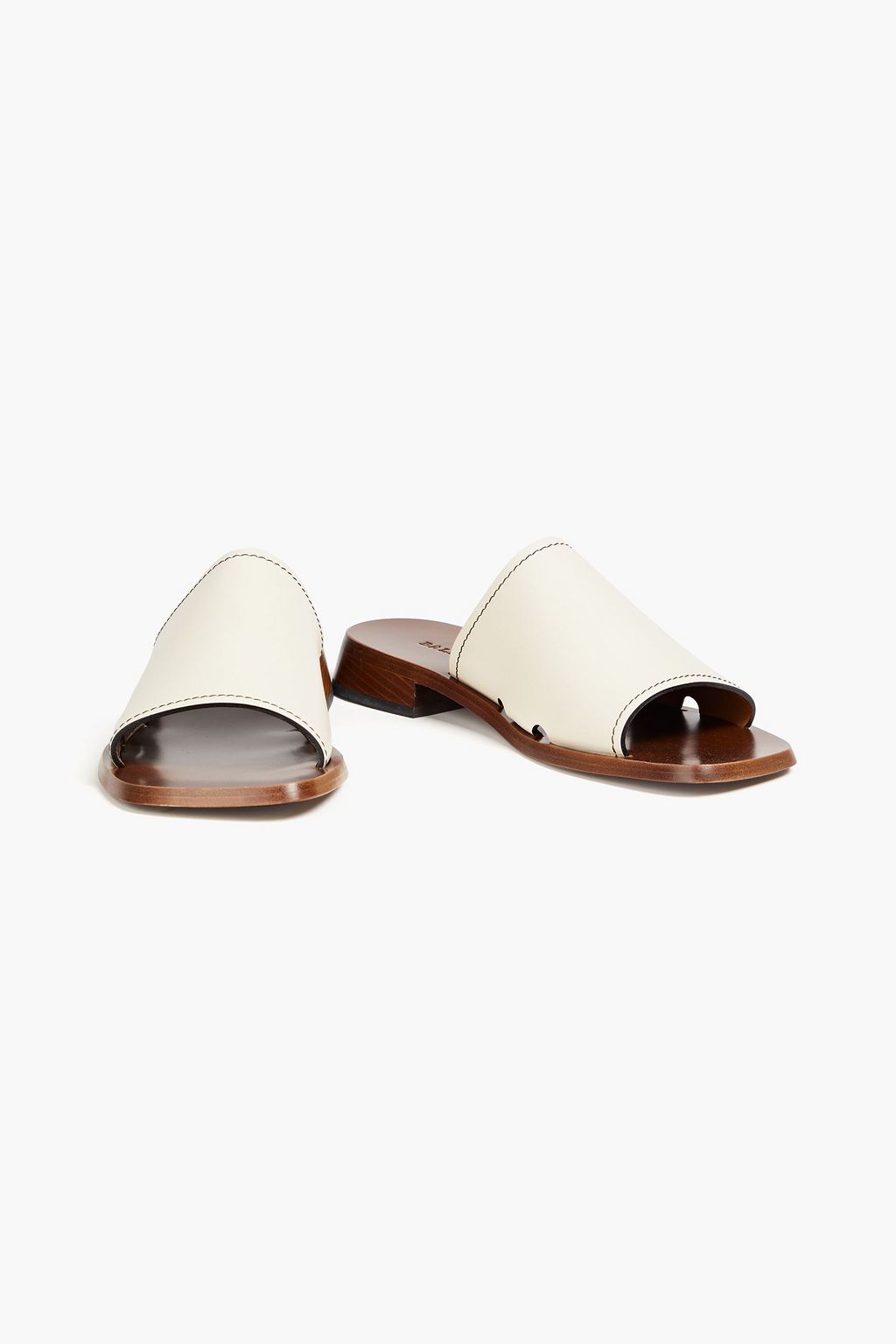 BALLY 오페라 가죽 슬라이드 샌들