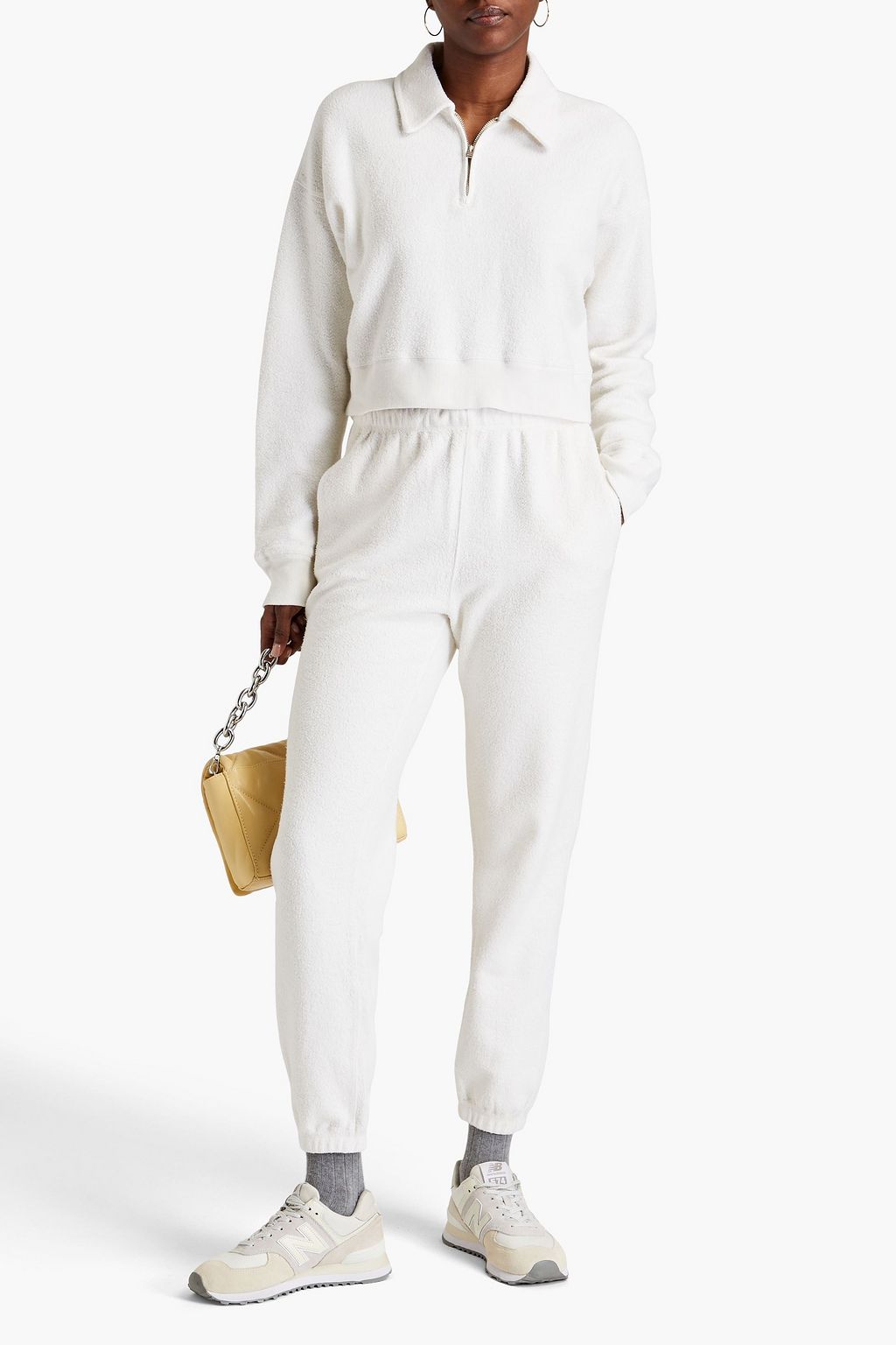 RE/DONE 80s Track Pants aus Baumwollfrottee