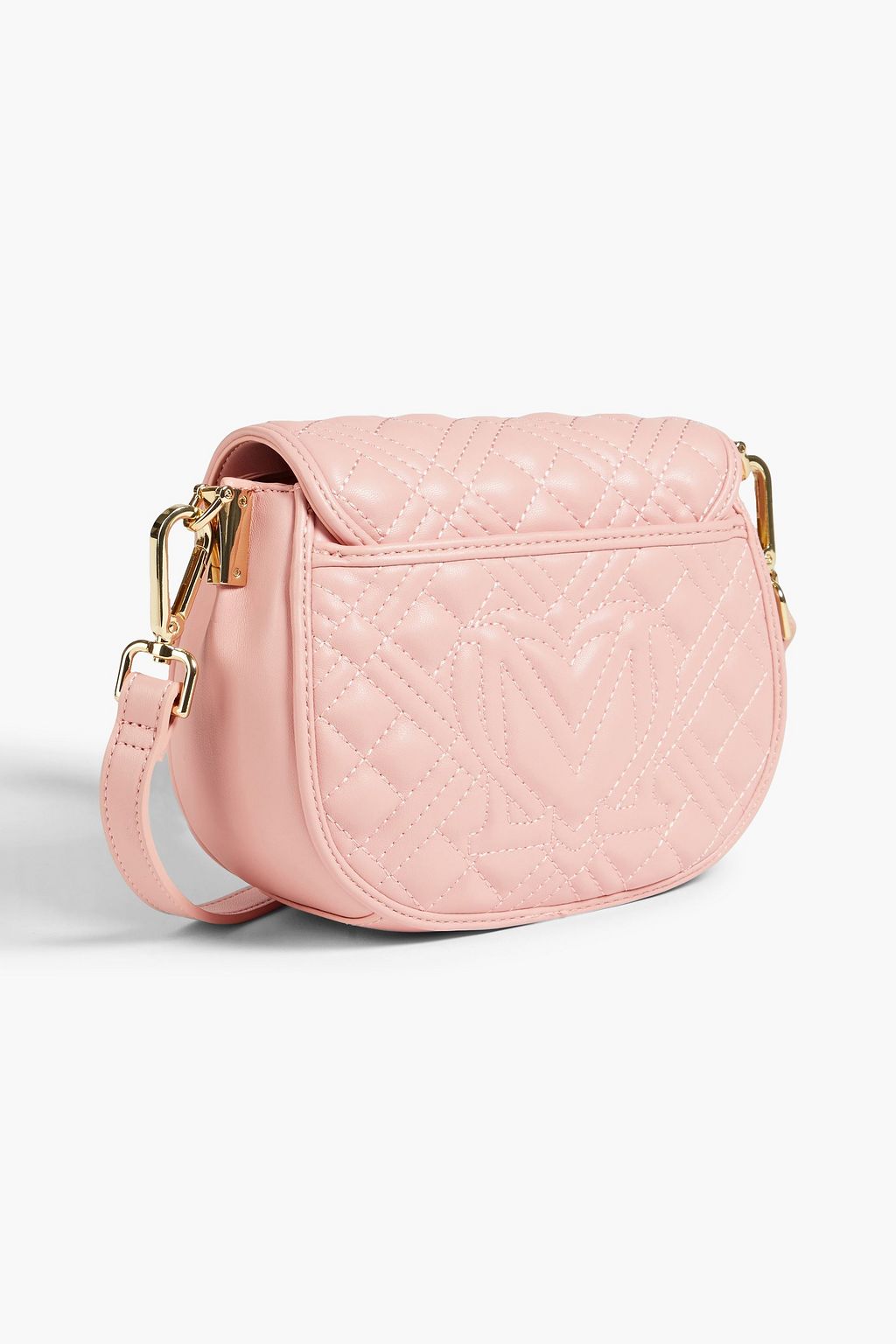LOVE MOSCHINO Quilted faux leather shoulder bag