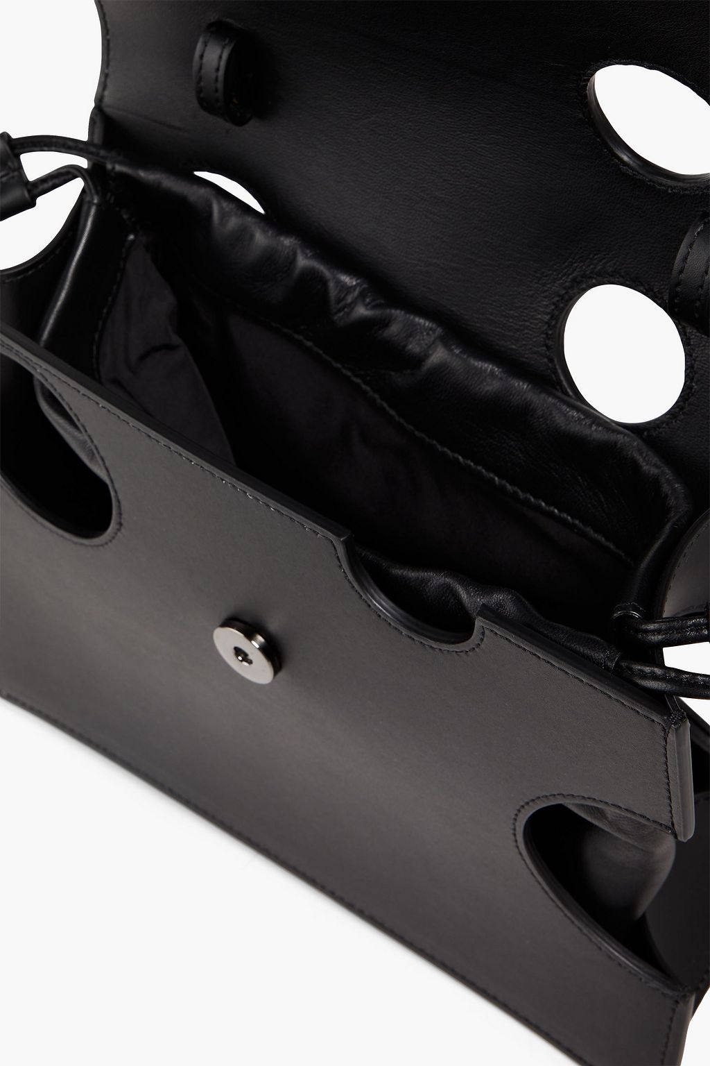 OFF-WHITE™ Jitney 2.8 Meteor cutout leather tote