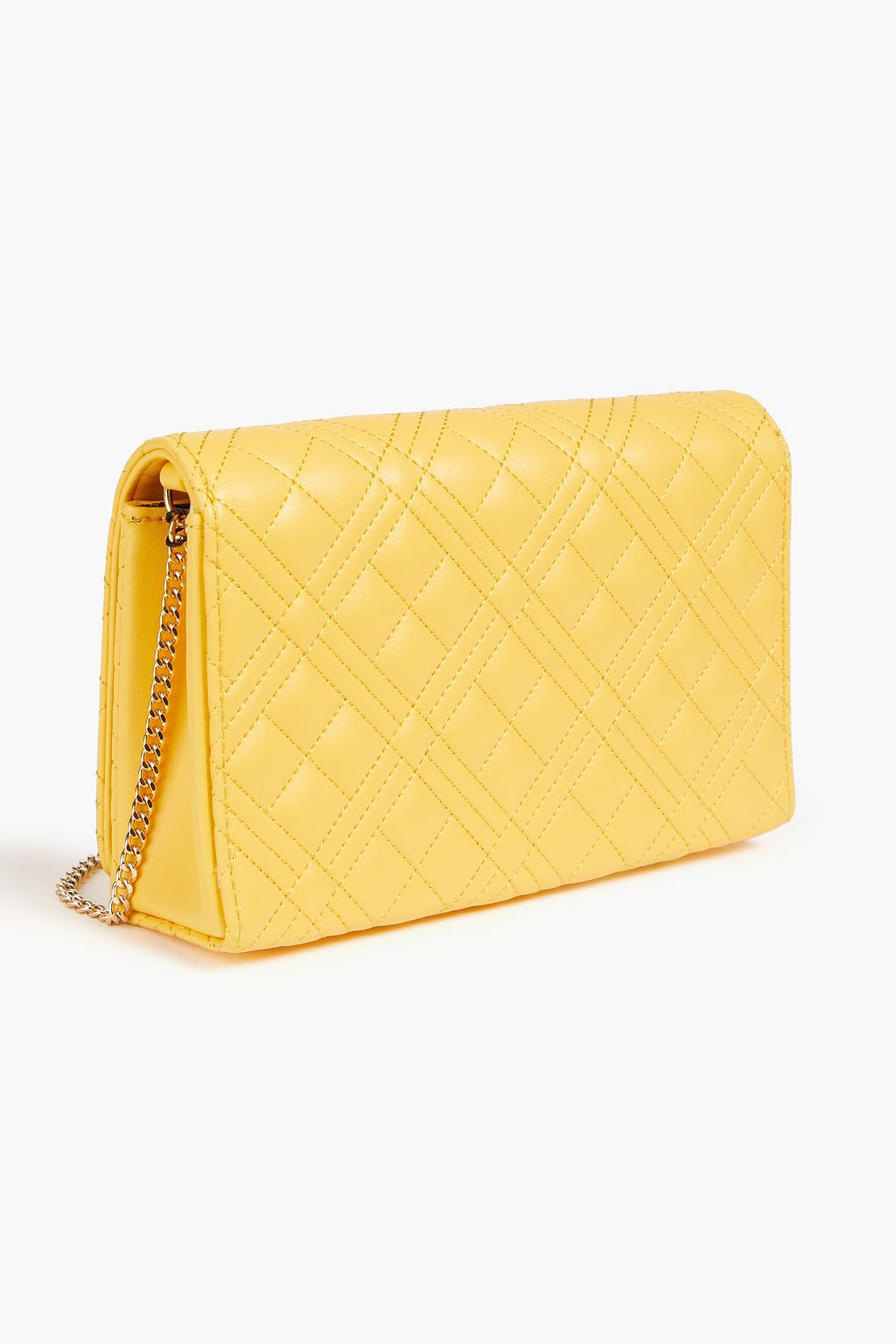 LOVE MOSCHINO Quilted faux leather shoulder bag