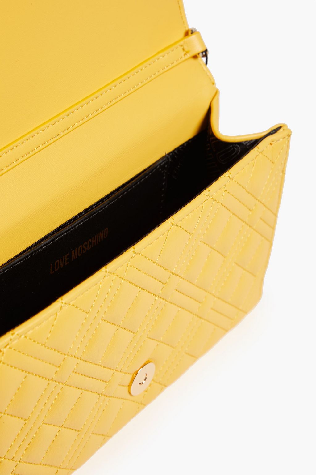 LOVE MOSCHINO Quilted faux leather shoulder bag