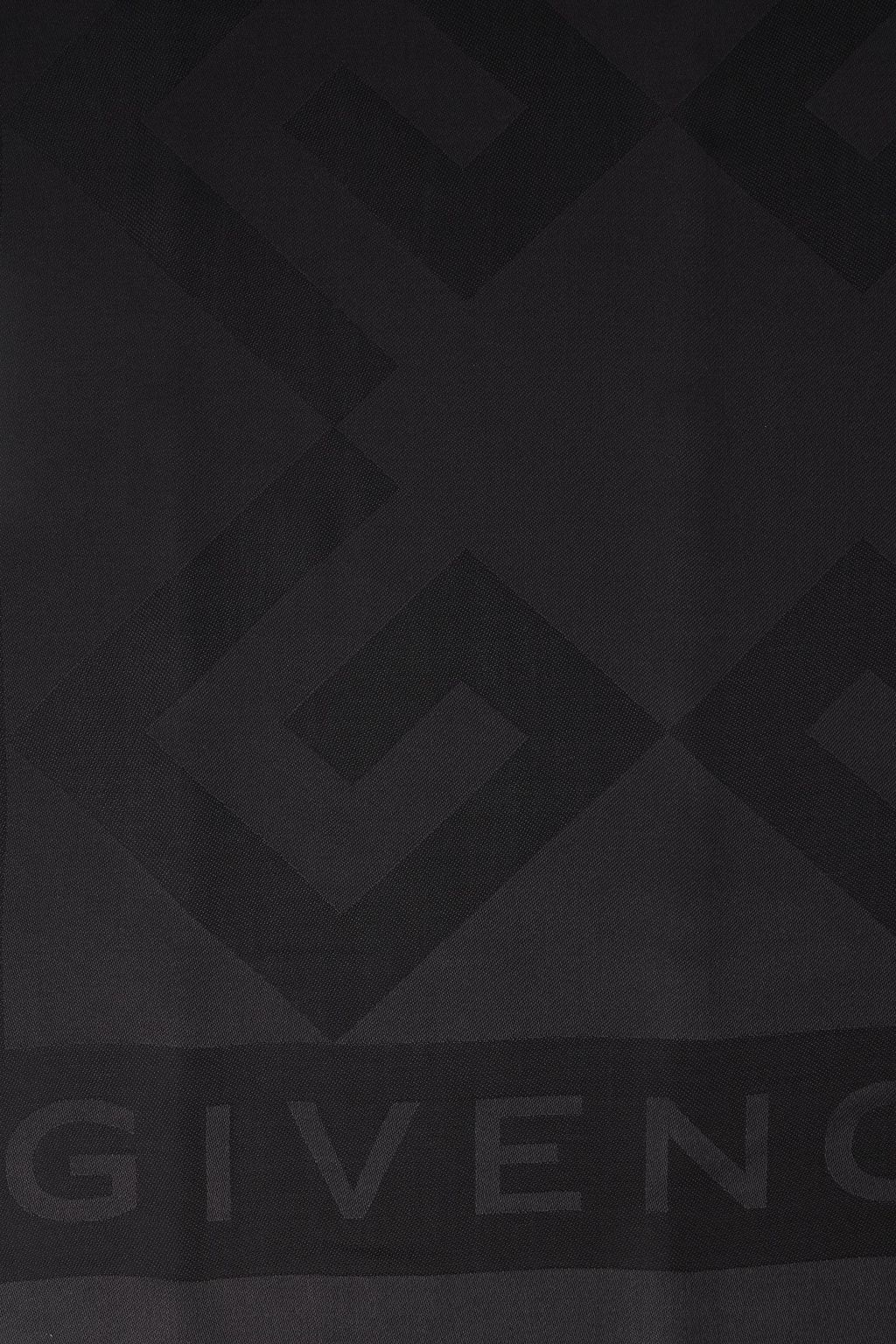 GIVENCHY Silk-blend jacquard scarf