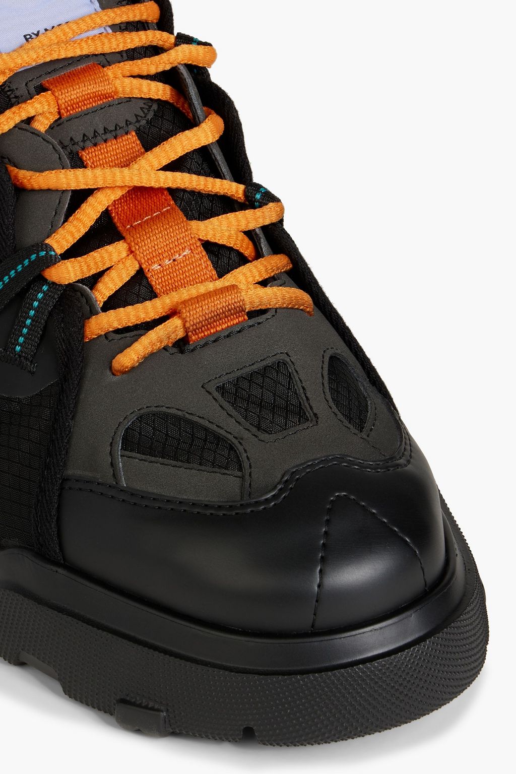 MCQ ALEXANDER MCQUEEN Orbyt 2.0 suede-trimmed ripstop sneakers
