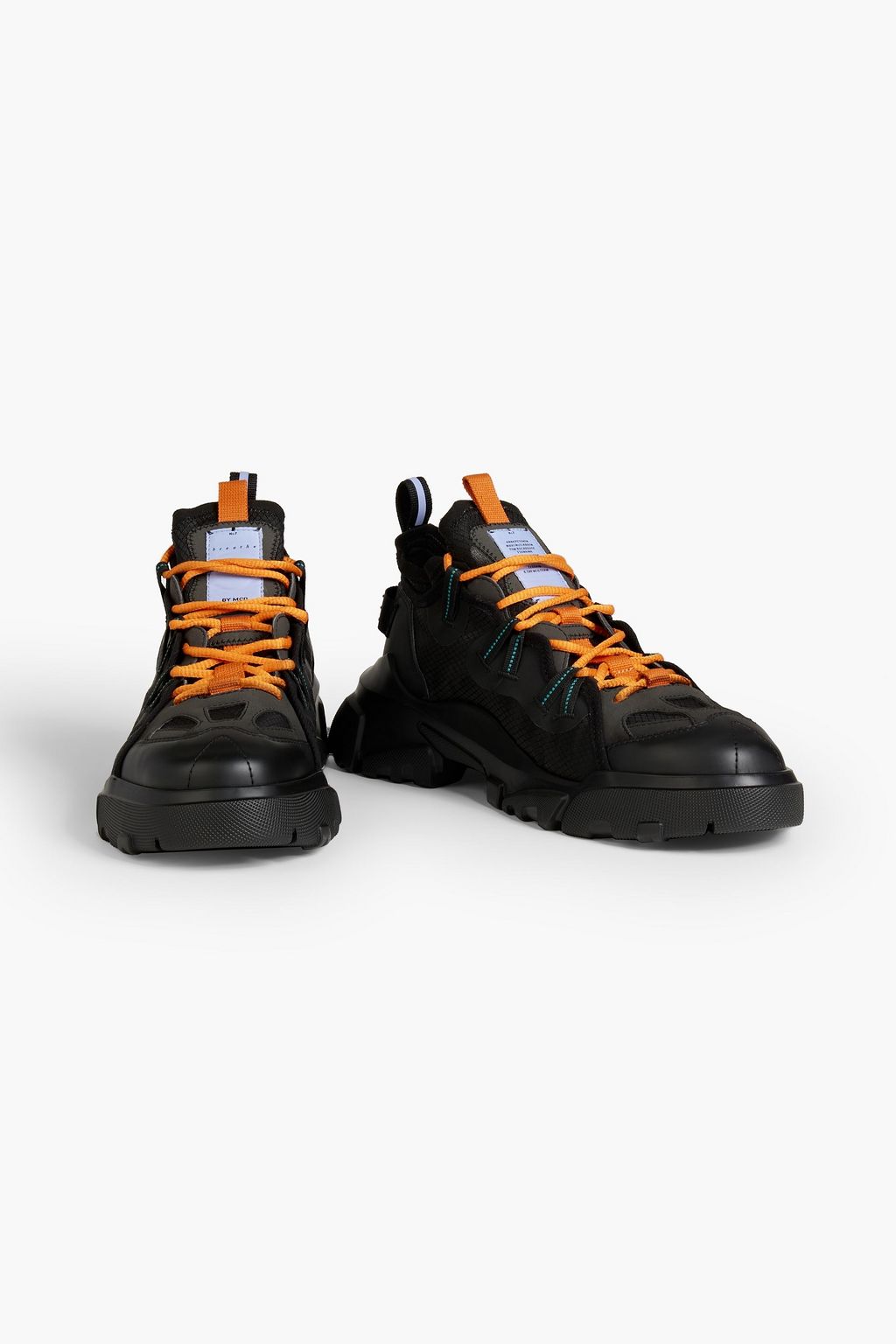 MCQ ALEXANDER MCQUEEN Orbyt 2.0 suede-trimmed ripstop sneakers