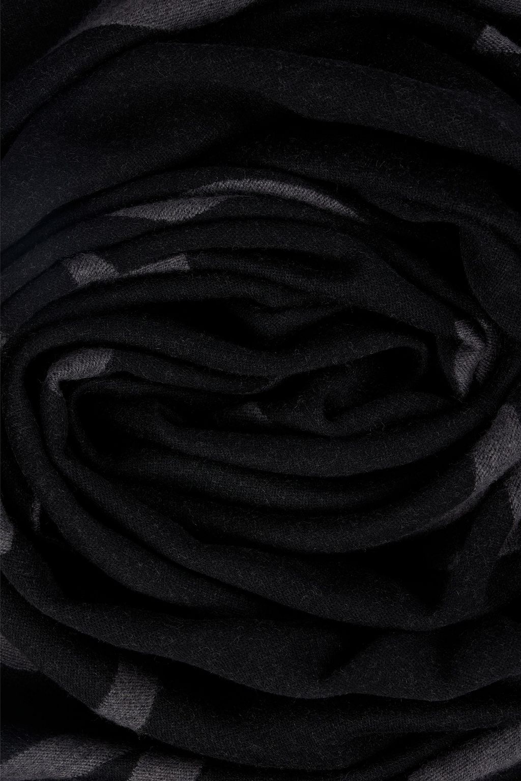 GIVENCHY Wool-jacquard scarf