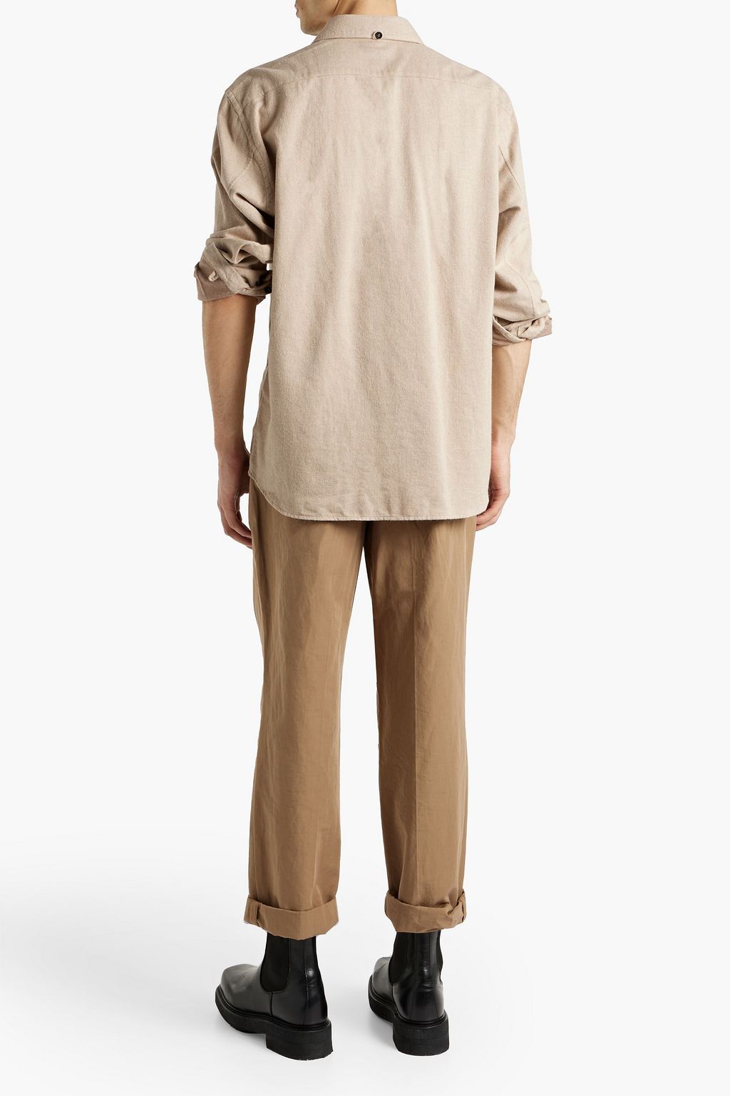 PESERICO Cotton-twill shirt