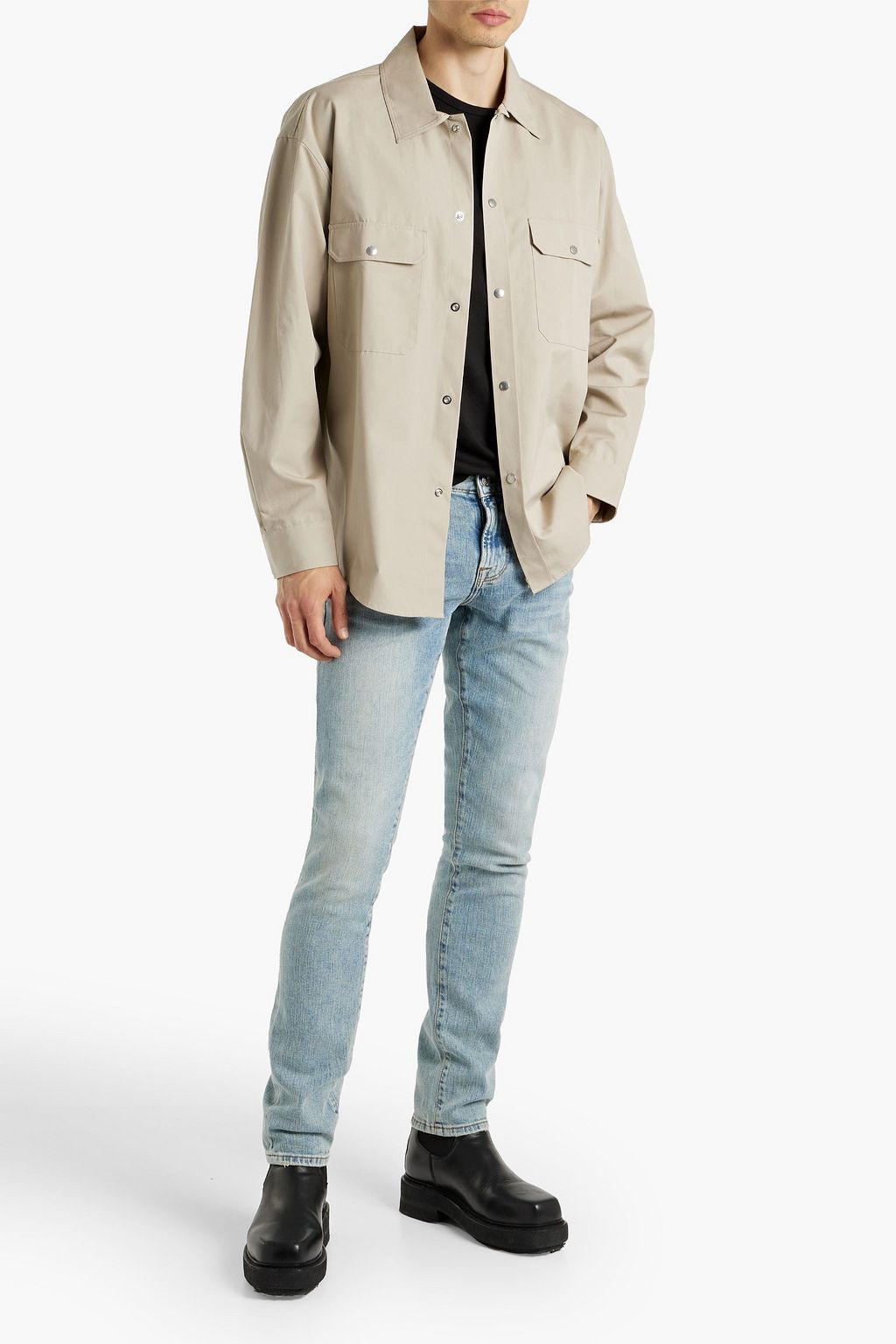 FRAME L'Homme slim-fit denim jeans