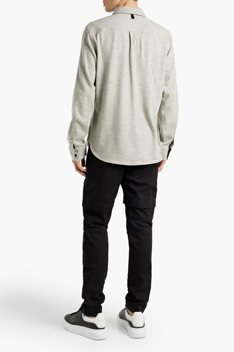 Shop Rag & Bone Jack Wool Shirt In Stone