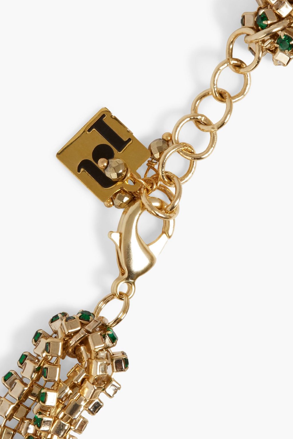 ROSANTICA Gold-tone crystal bracelet | Sale up to 70% off | THE OUTNET