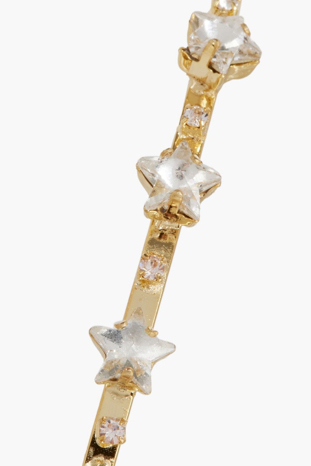 ROSANTICA Gold-tone crystal headband