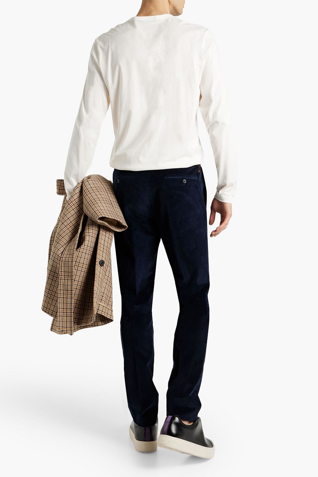 TOD'S Slim-fit cotton-corduroy pants