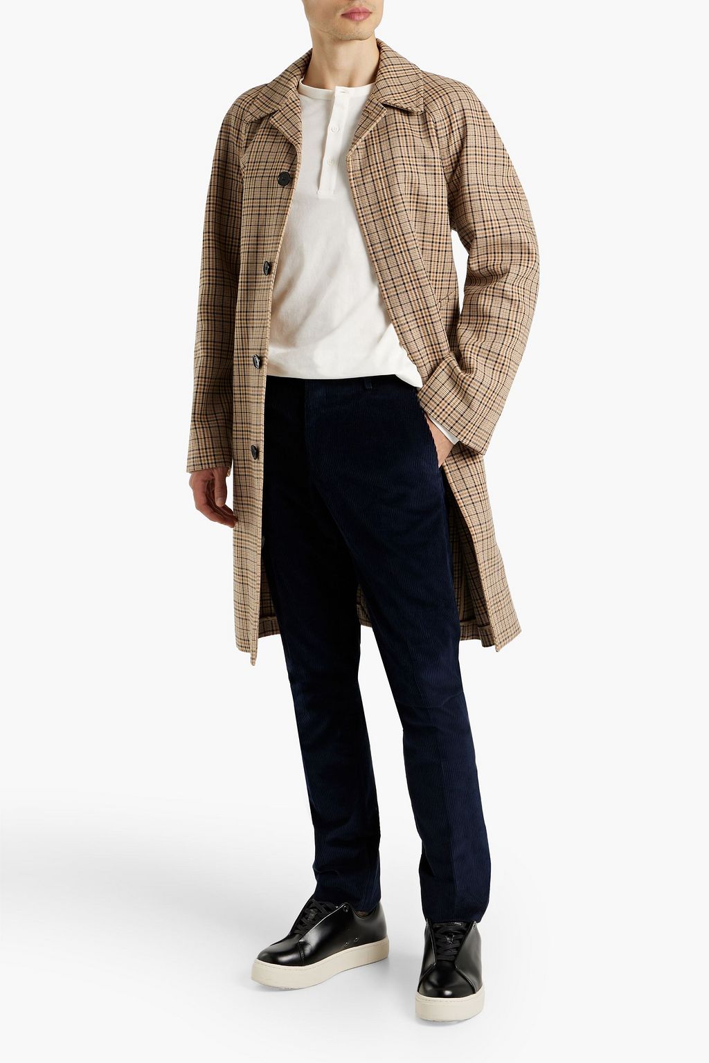 TOD'S Slim-fit cotton-corduroy pants