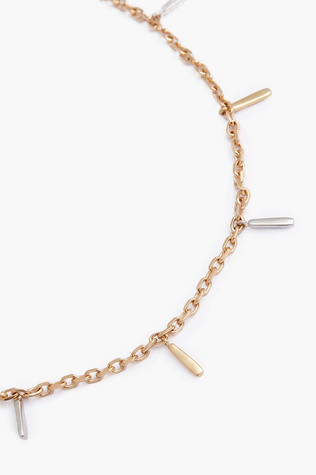 ADINA REYTER 14-karat gold and sterling silver bracelet
