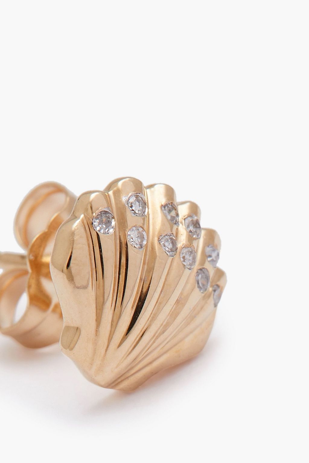 ADINA REYTER 14-karat gold diamond earrings