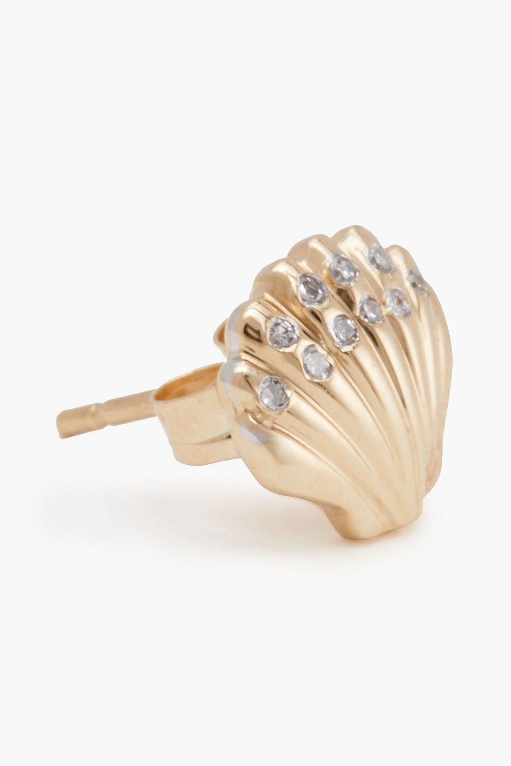 ADINA REYTER 14-karat gold diamond earrings