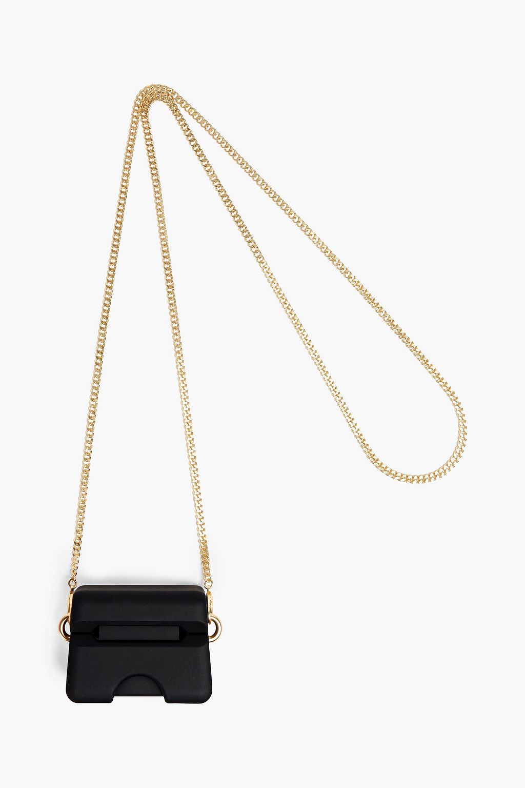 OFF-WHITE™ علبة سماعات آيربودز «بورو» من السيليكون