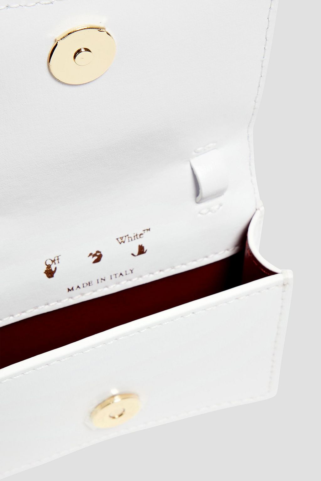 OFF-WHITE™ Jitney Mini leather shoulder bag