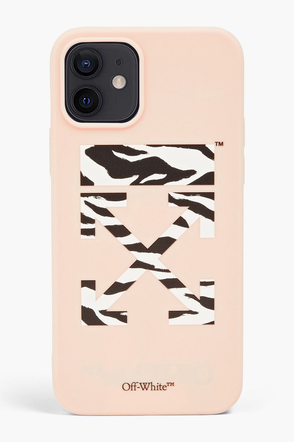 Pastel Pink Printed Tpu Iphone 12 Case Off White The Outnet