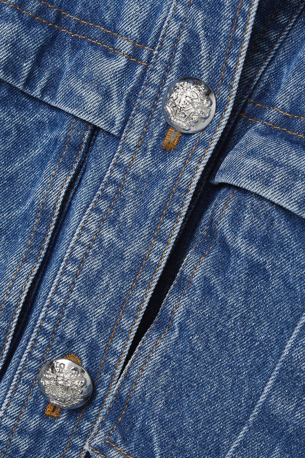 VERONICA BEARD Vistola belted denim jacket
