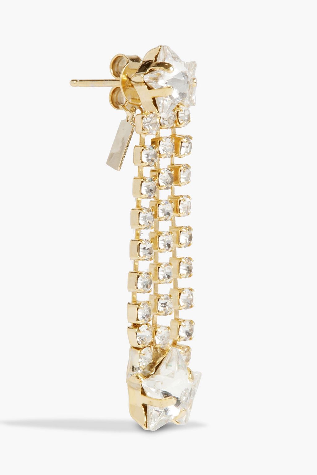 ROSANTICA Gold-tone crystal earrings