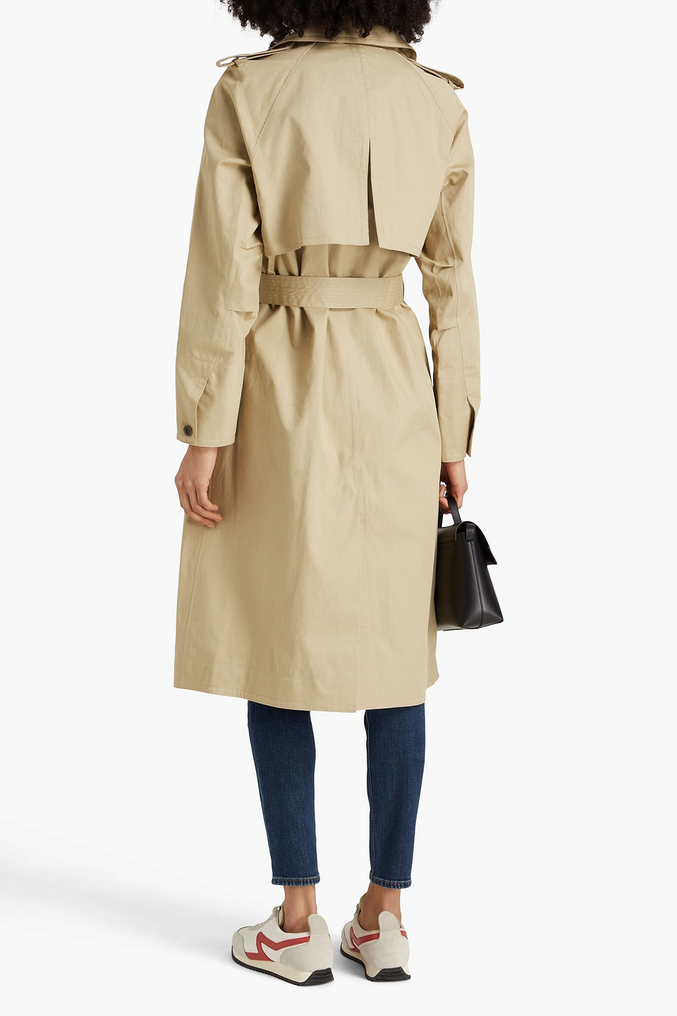 RAG & BONE GWYN COTTON-BLEND GABARDINE TRENCH COAT