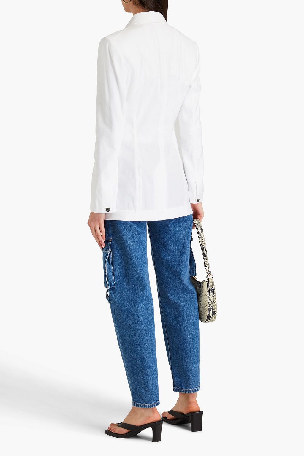 RAG & BONE بليزر من مزيج الكتّان