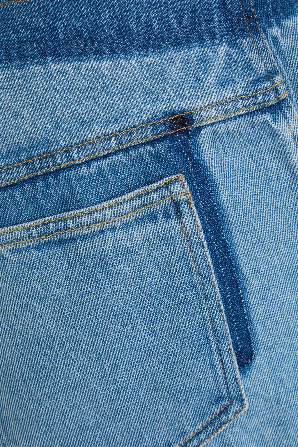 CHRISTOPHER ESBER Halbhohe Jeans mit geradem Bein