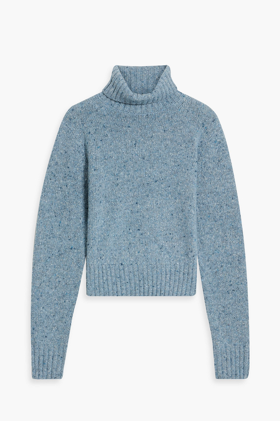 RE/DONE DONEGAL WOOL-BLEND TURTLENECK SWEATER,3074457345634313659