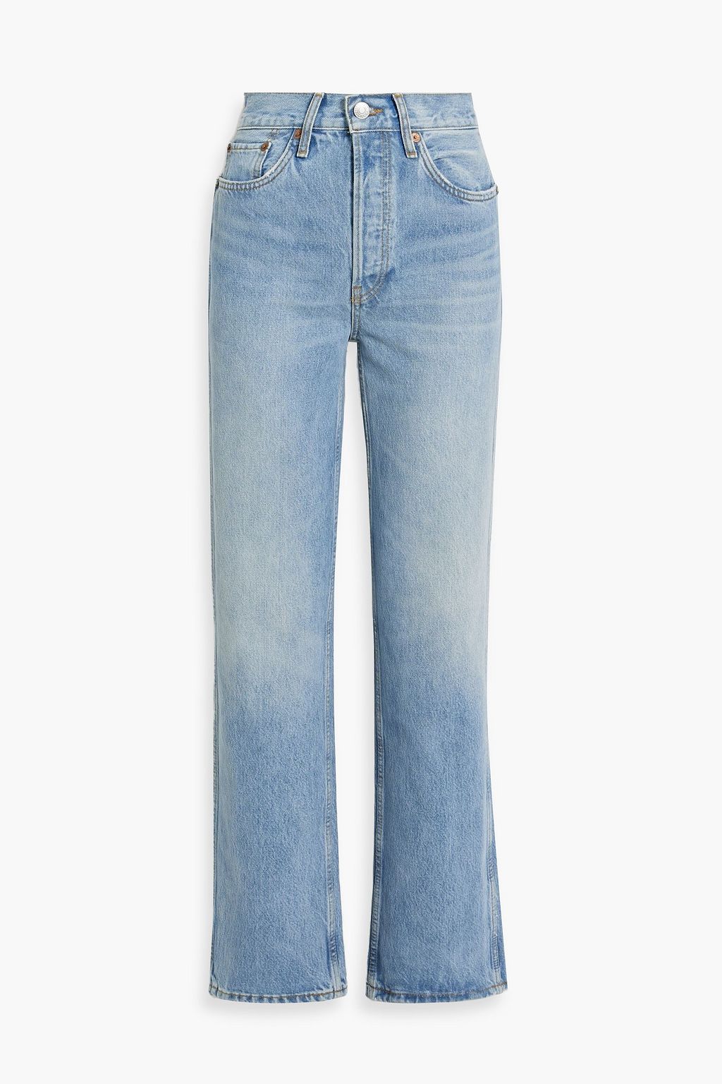 RE/DONE 90s high-rise straight-leg jeans | THE OUTNET