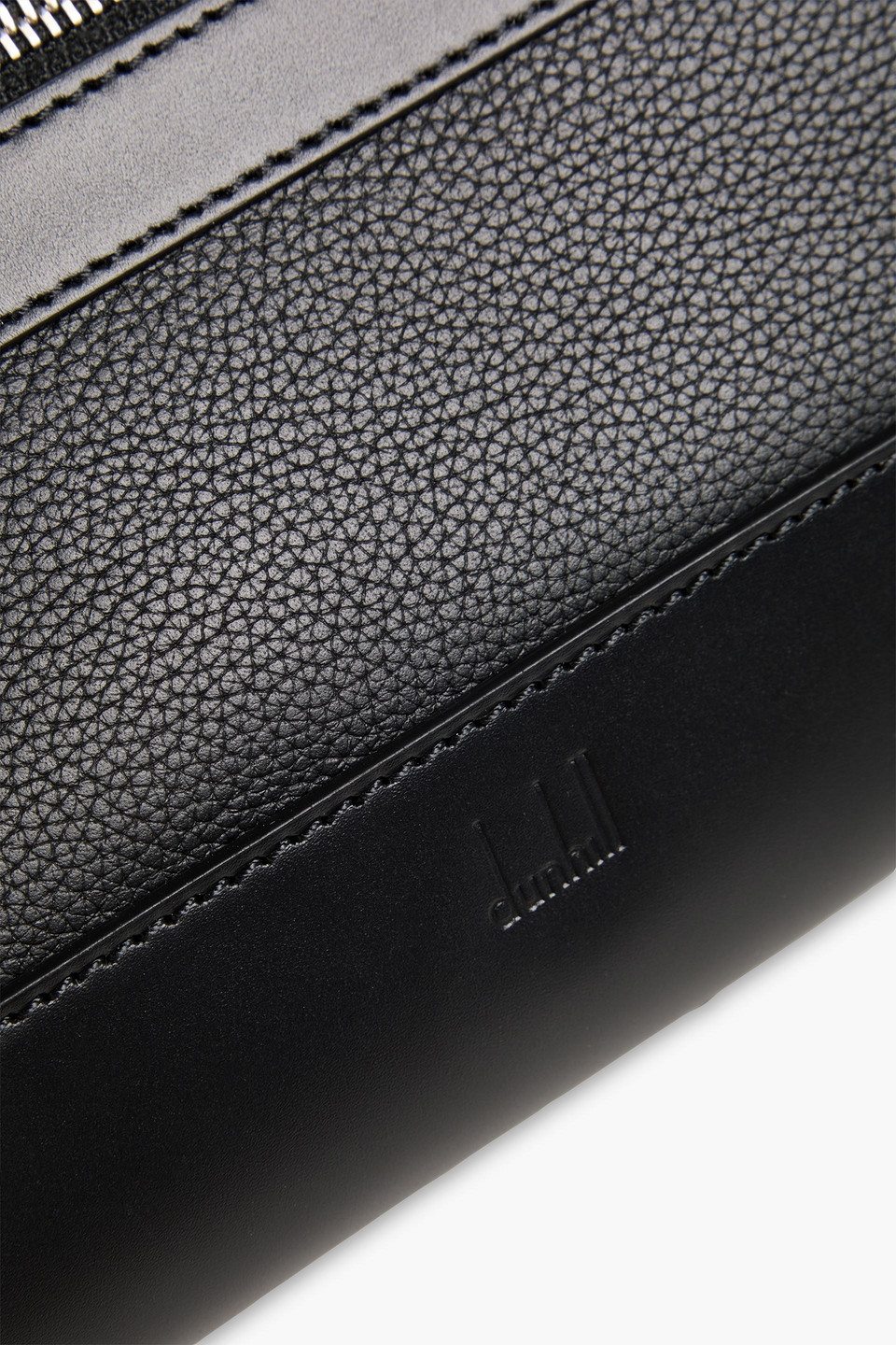 DUNHILL 1893 HARNESS PEBBLED-LEATHER BELT BAG 