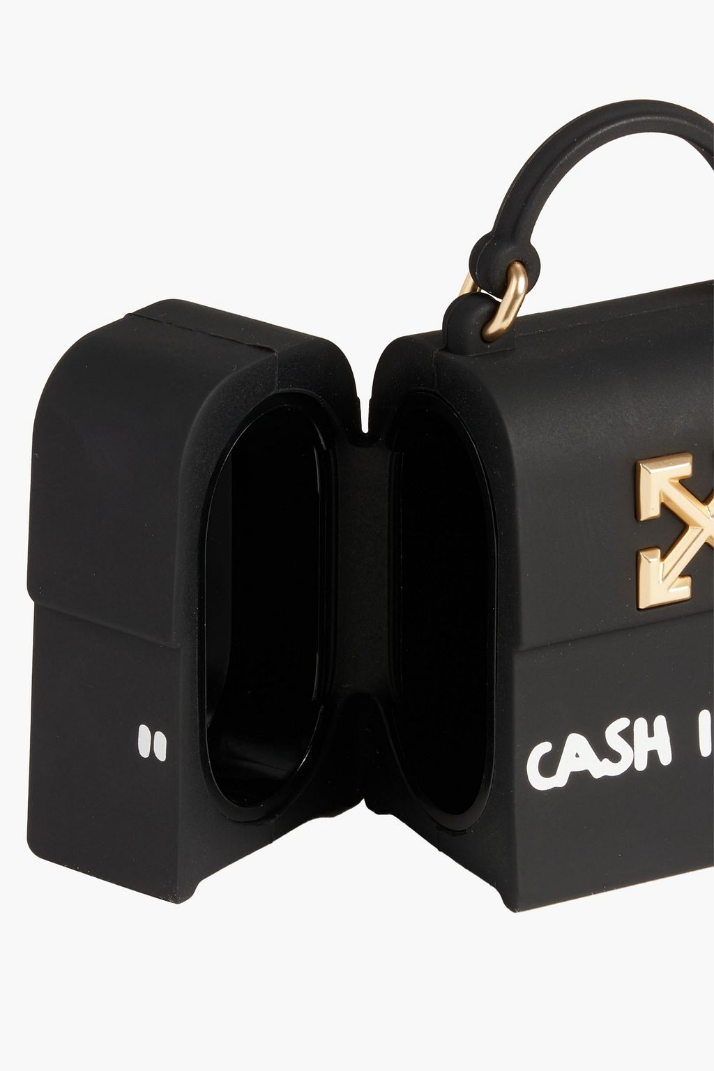 OFF-WHITE™ Jitney printed silicone AirPods case