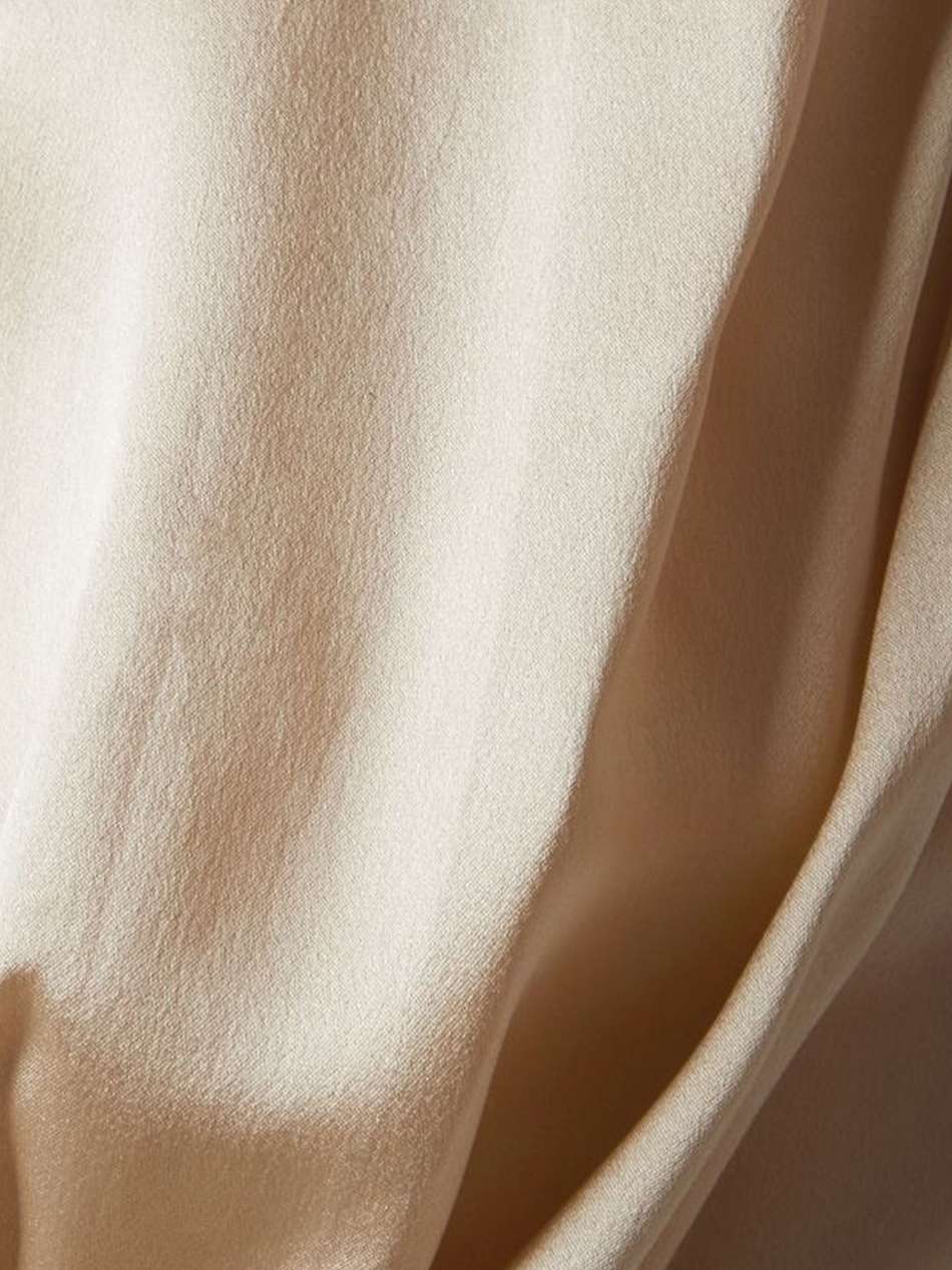 milo silk-satin midi dress