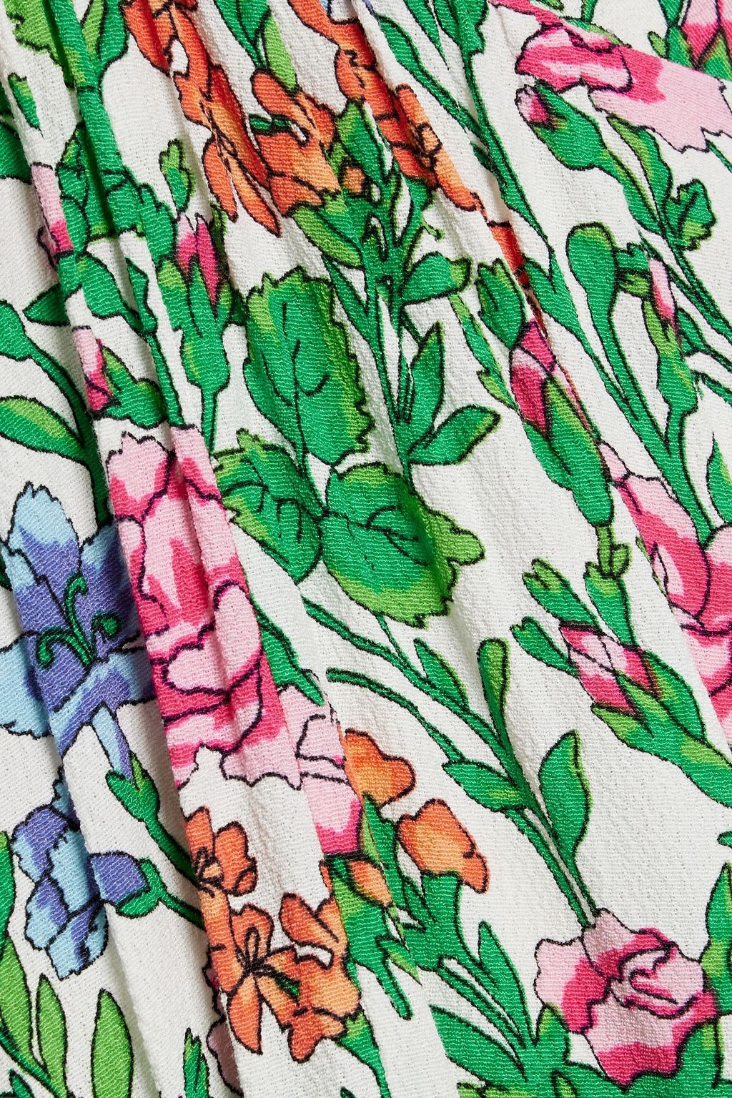 DIANE VON FURSTENBERG Sammie floral-print crepe midi dress