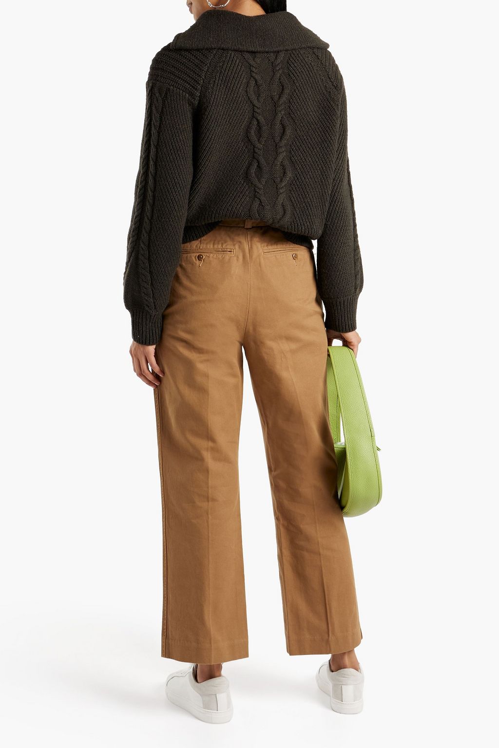 RE/DONE 70s cotton-gaberdine straight-leg pants