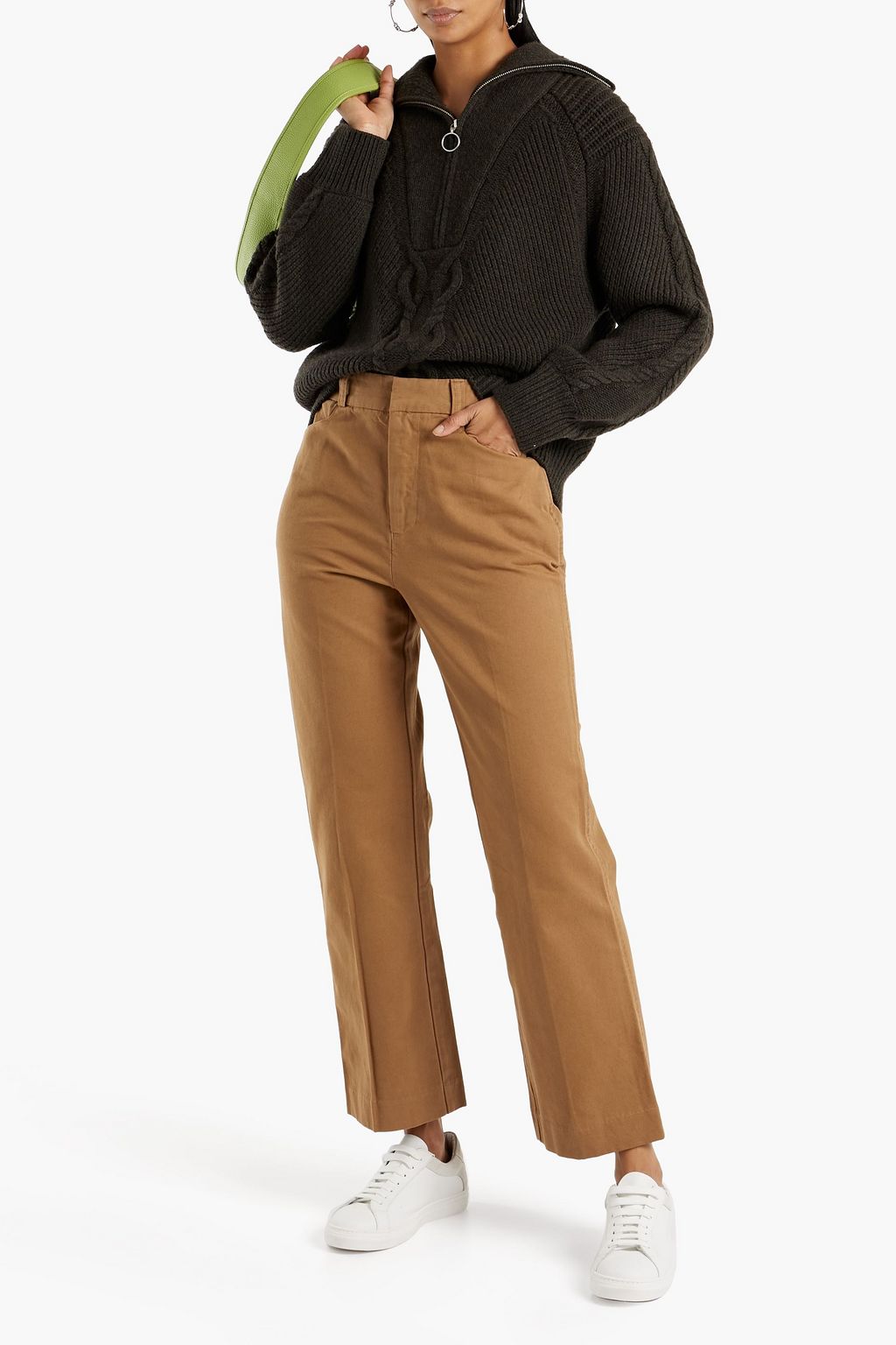 RE/DONE 70s cotton-gaberdine straight-leg pants