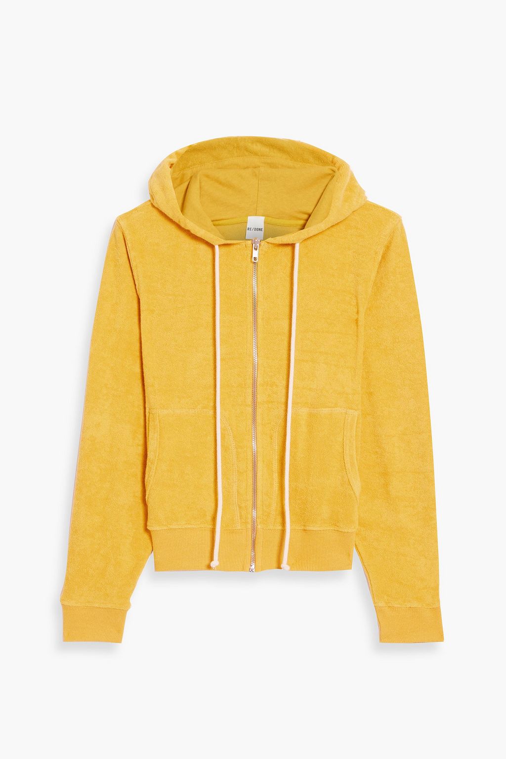Yellow zip on sale up hoodie