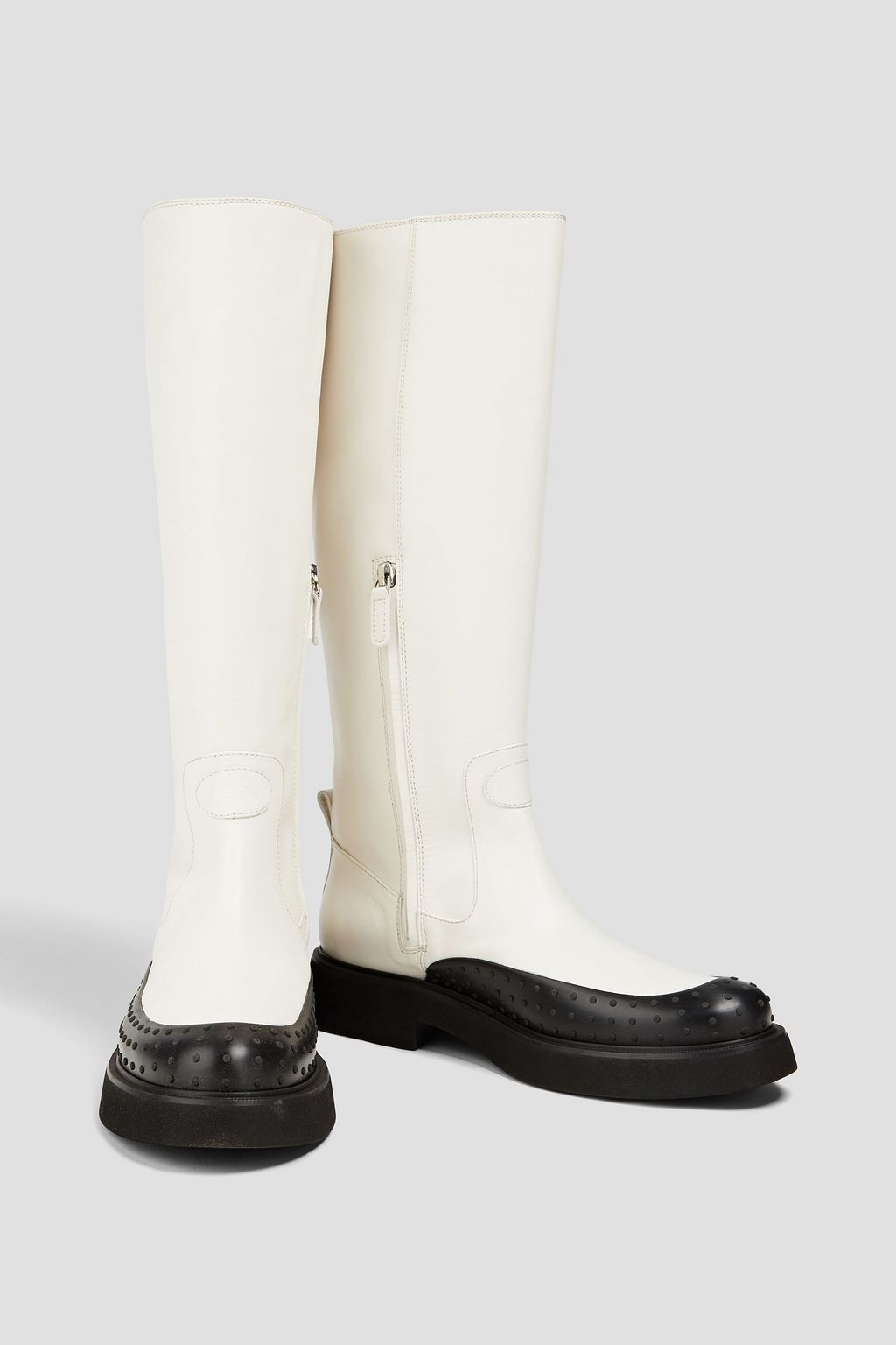 TOD'S Kniehohe Stiefel aus Leder