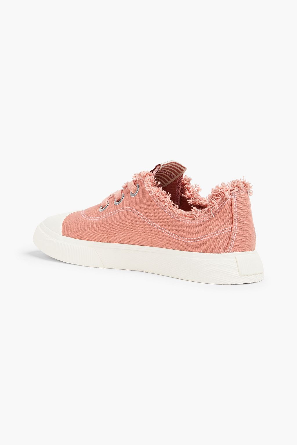 ZIMMERMANN Sneakers aus Canvas mit Fransen