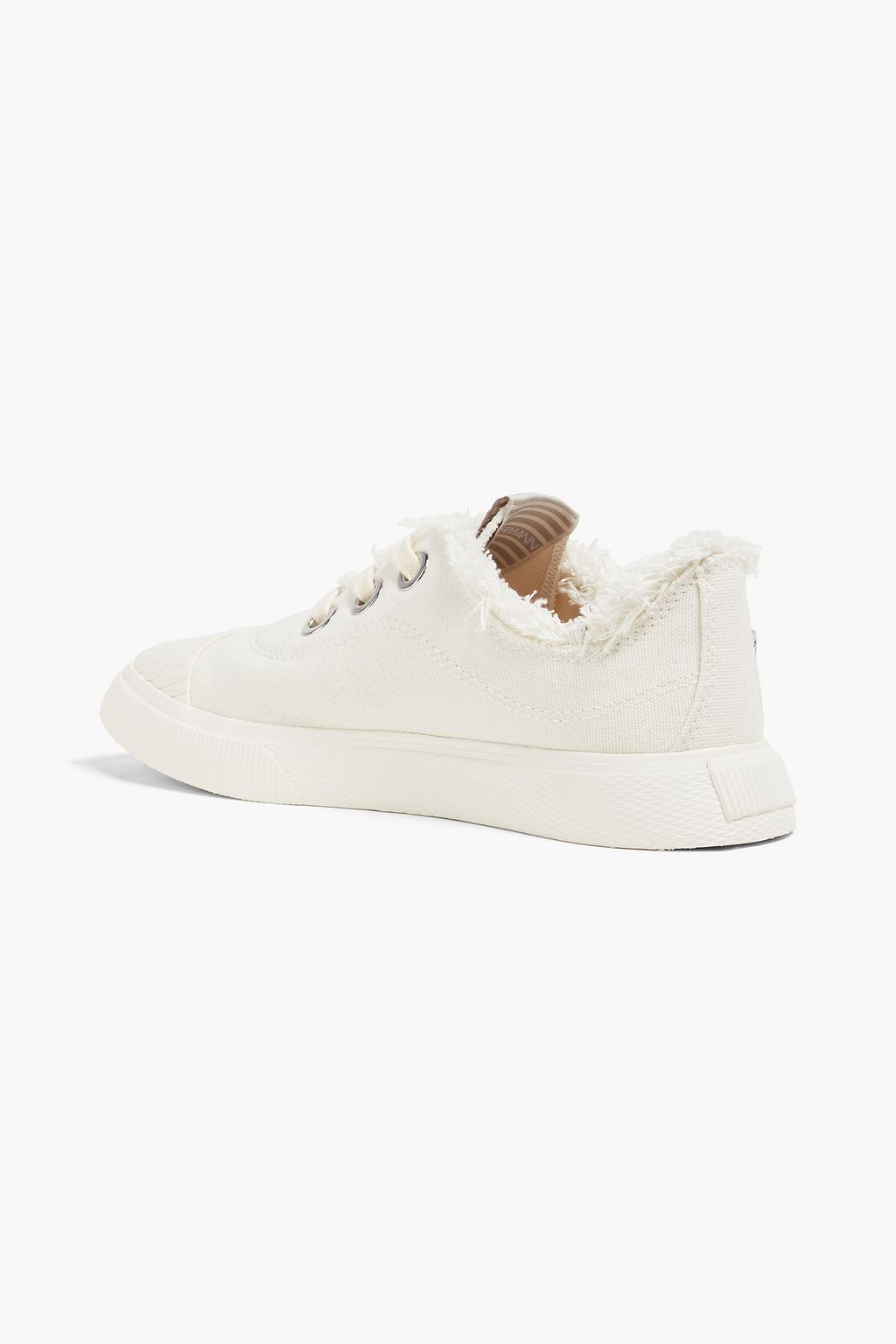 ZIMMERMANN Sneakers aus Canvas mit Fransen
