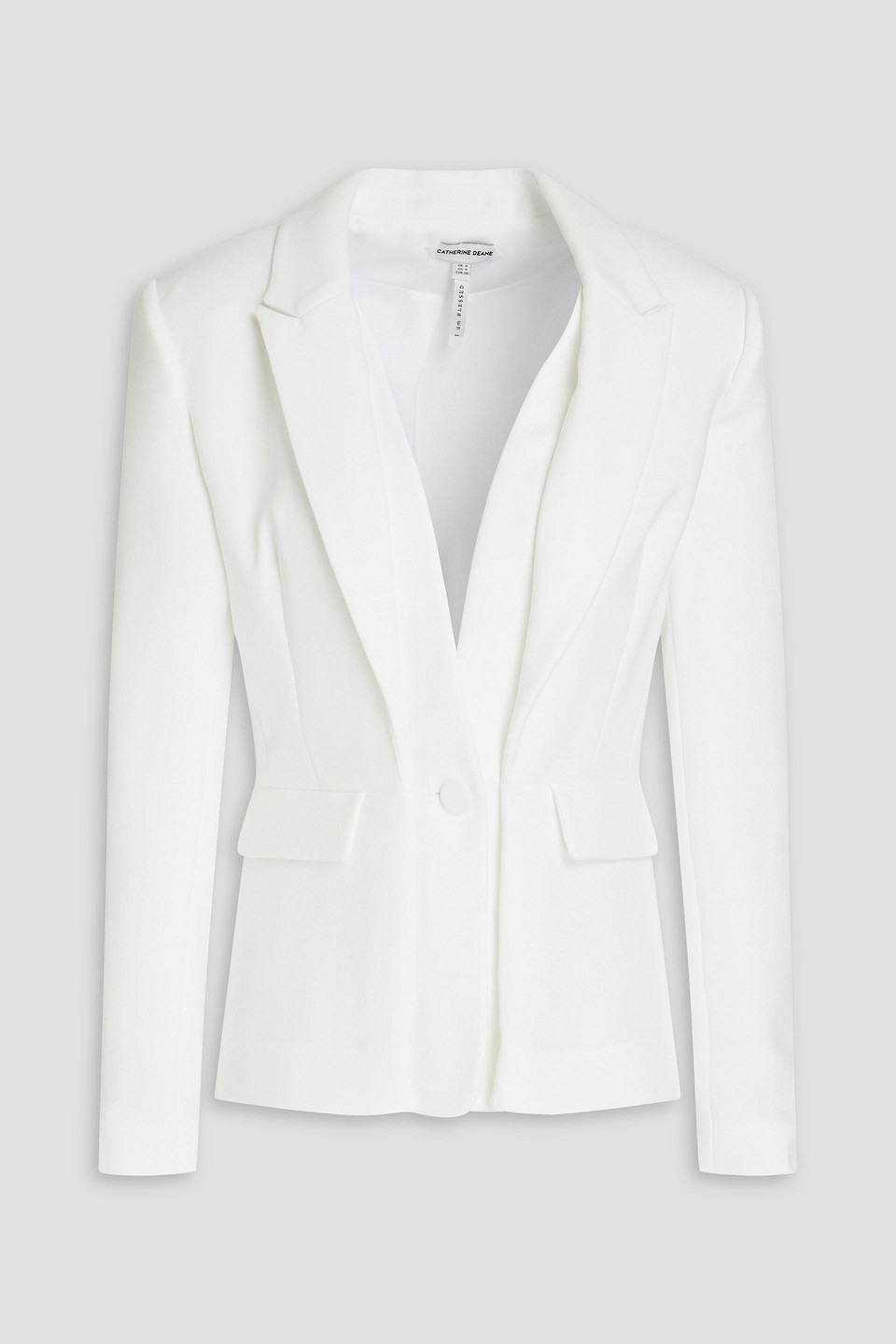 Catherine Deane Maxi stretch-crepe blazer