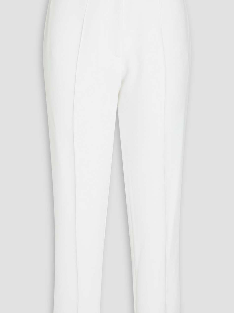milani cropped stretch-crepe straight-leg pants