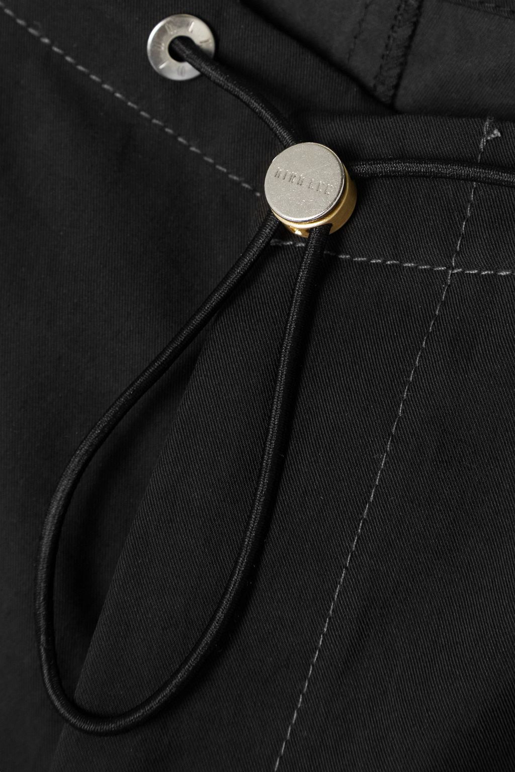 DION LEE Toggle Parachute cotton-blend twill straight-leg cargo pants