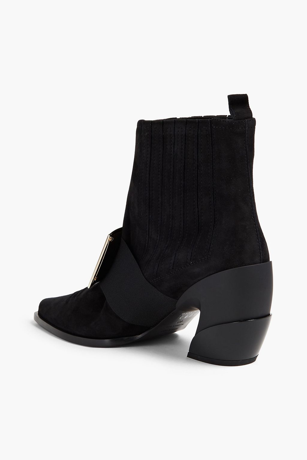 ROGER VIVIER Buckled suede boots