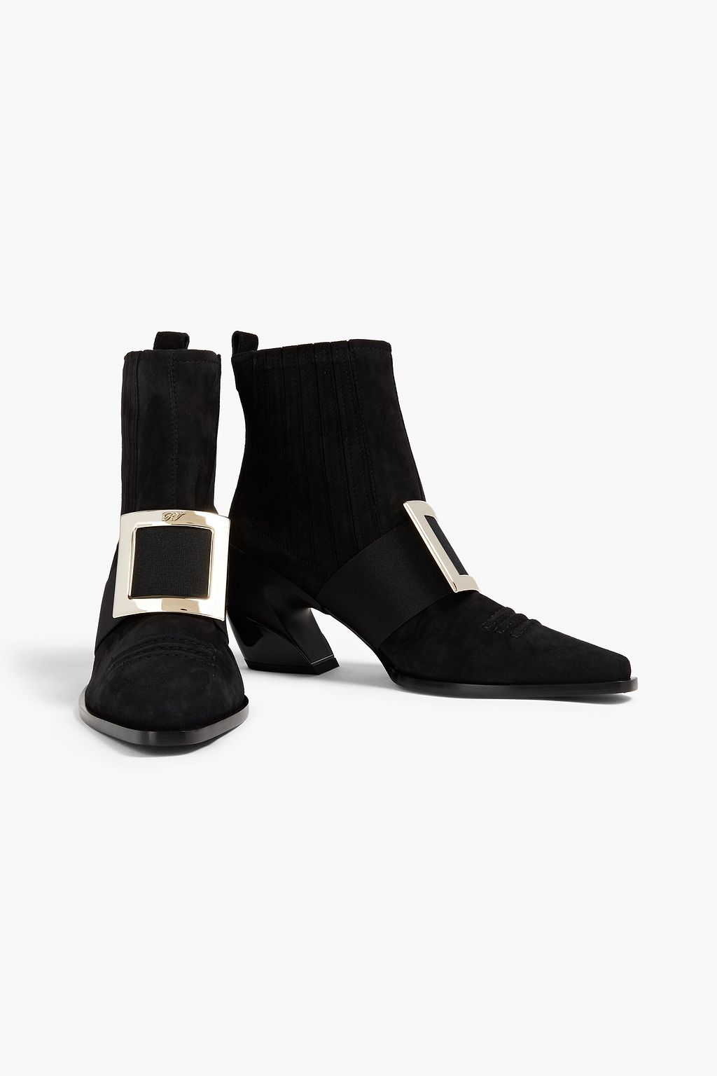 ROGER VIVIER Buckled suede boots