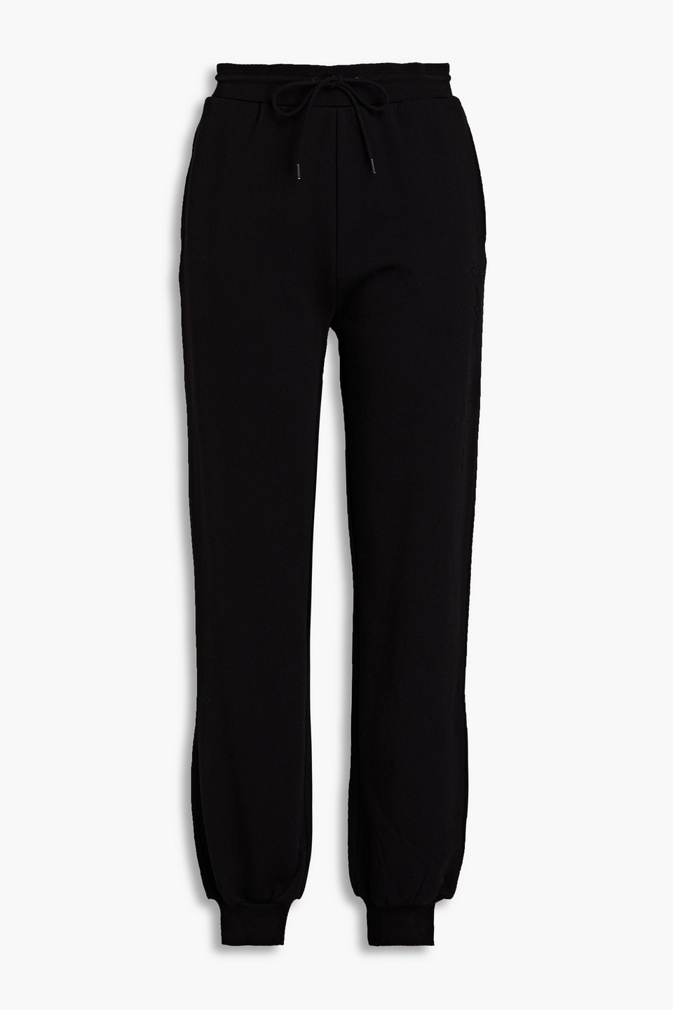 Être Cécile French cotton-terry track pants